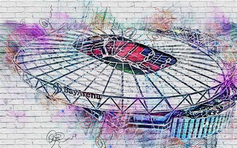 Bayarena Leverkusen Aerial Bayer 04 Stadium Germany German Stadiums ...