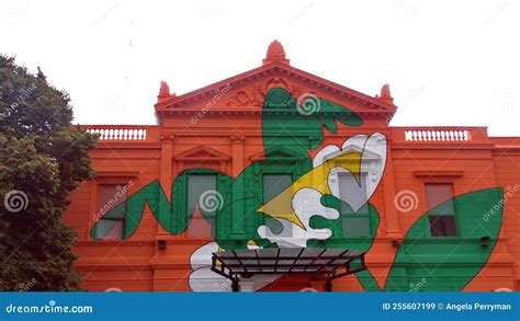 Recoleta Cultural Center editorial stock image. Image of argentina ...