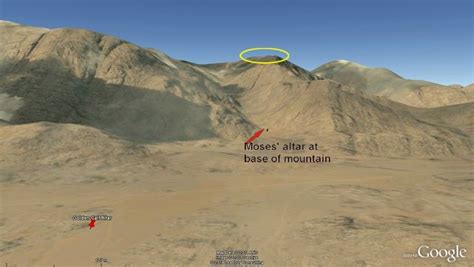 Jebel al-Lawz (Mt. Sinai) area | Bible history, Bible land, Shadow of ...