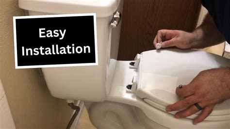 How to install a toilet seat. (EASY!!!) - YouTube