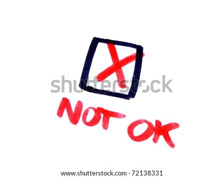 "not_ok_sign" Stock Images, Royalty-Free Images & Vectors | Shutterstock