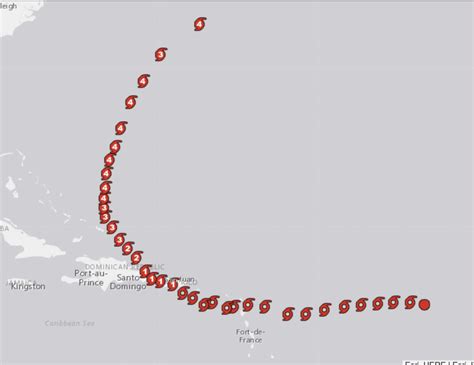 2022 Hurricane Tracking Map