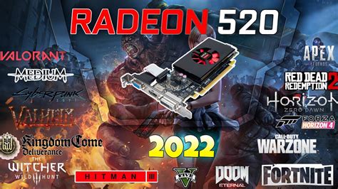 🔴Radeon 520 in 30 Games | 2022 - YouTube