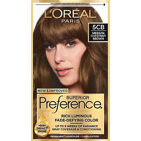 LOreal Preference Medium Chestnut Brown 5cb - Each - Shaw's