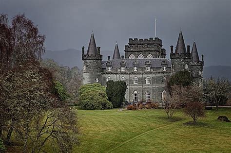 Inveraray Castle - ancestral home of the Duke of Argyll, Chief of the ...