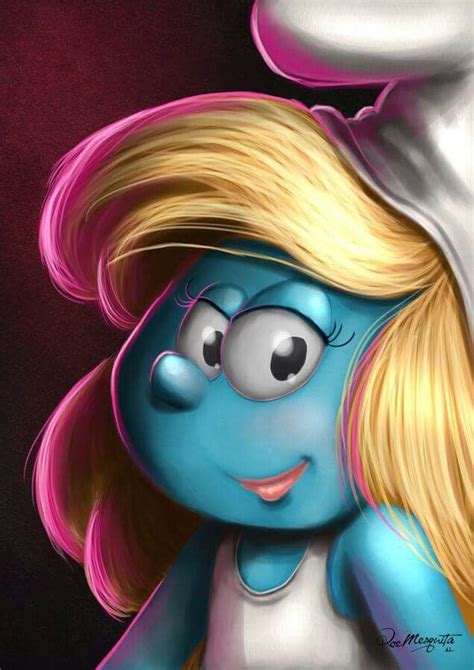 Smurfette | Smurfette, Cartoon charecters, Smurfs movie