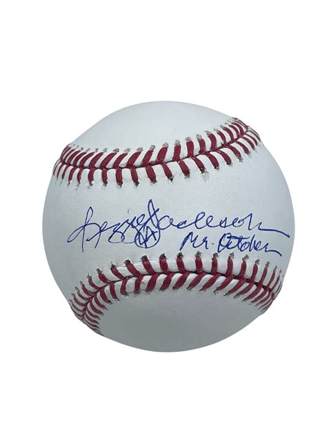 Reggie Jackson Autographed Baseball – Mr October | Reggie Jackson