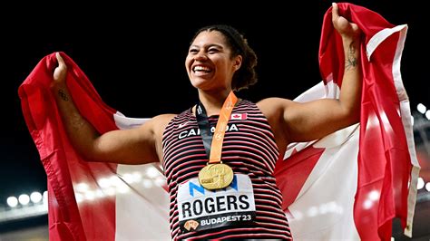 Camryn Rogers claims hammer throw gold, becoming 1st Canadian woman to ...