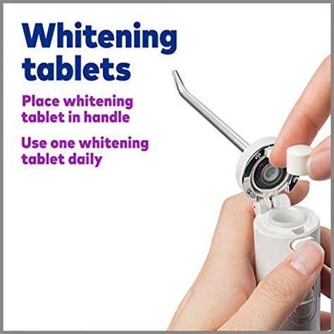 Waterpik Whitening Water Flosser Refill Tablets - Only for ...