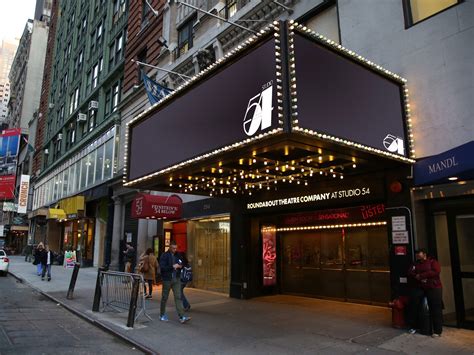 Studio 54 Theatre on Broadway in NYC