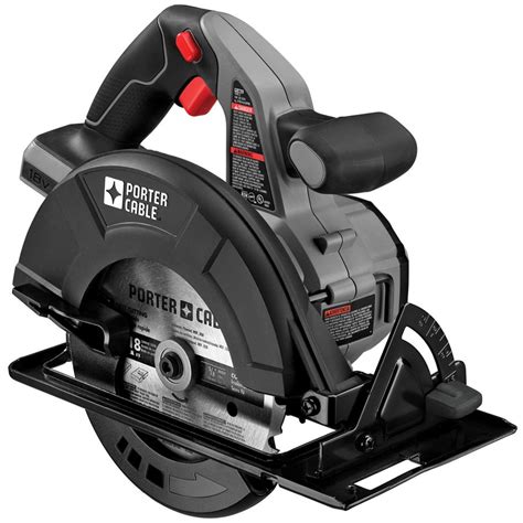 PORTER-CABLE 18-Volt 6-1/2-in Cordless Circular Saw with Brake (Bare Tool) at Lowes.com