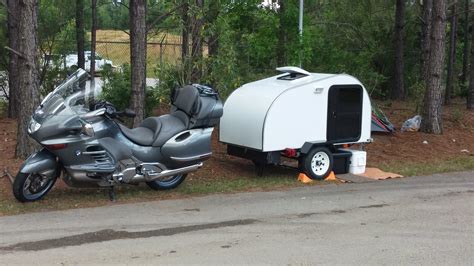 Motorcycle Teardrop Camper Plans (Completed Pictures)