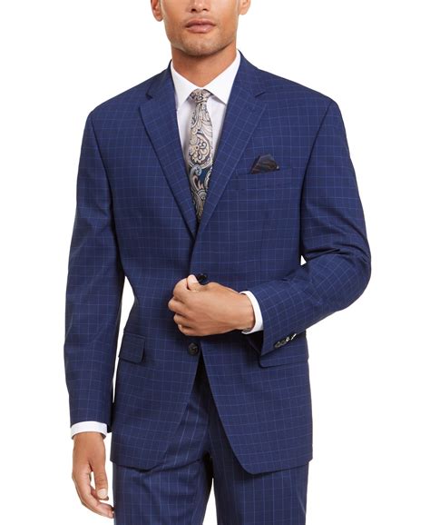 Sean John Men's Classic-Fit Stretch Suit Separate Jackets only $39.99 | eDealinfo.com