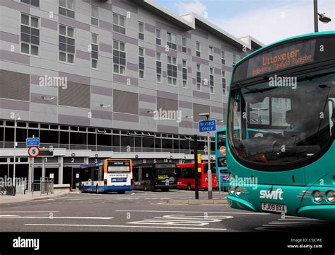 Derby Bus Station, Derby, England, U.K Stock Photo - Alamy