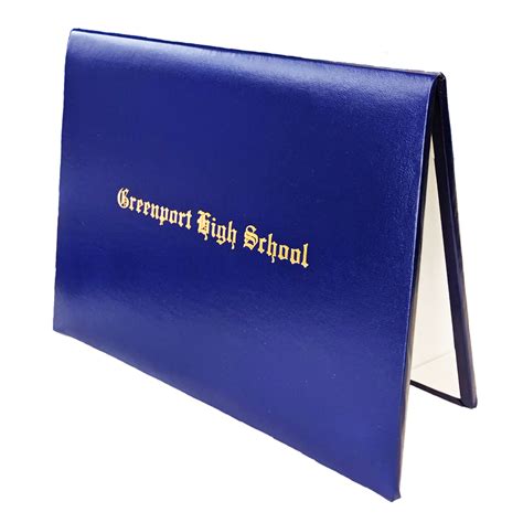 Diploma Covers | Diploma Cover w/ Foil Stamped Text