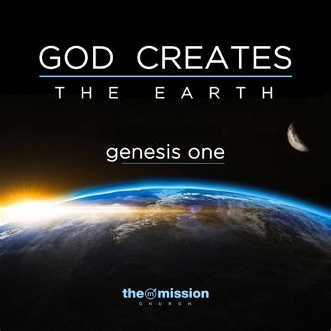 Genesis 1:6-13 – God Creates The Earth (Part 1) - The Mission Church