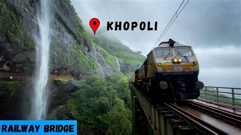 KP Falls | Hidden Waterfall Khopoli | Karjat Lonavala Railway Tunnel ...