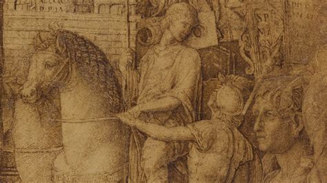 The Only Surviving Drawing from Mantegna’s Triumphs of Caesar | Demonstrating the technique and ...