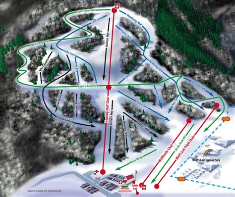 Utah Ski Maps | Nordic Valley Ski Resort Trail Map