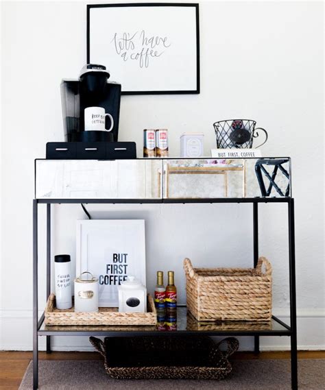 Coffee Bar Cart For Office : Top 10 Coffee Station Ideas for Your Kitchen - Top Inspired ...