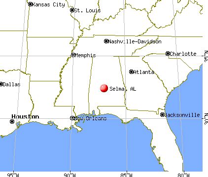 Map Of Selma Alabama - Zoning Map