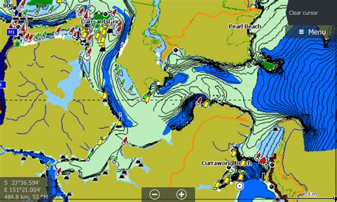 Hawkesbury River Map Card - Charted Waters