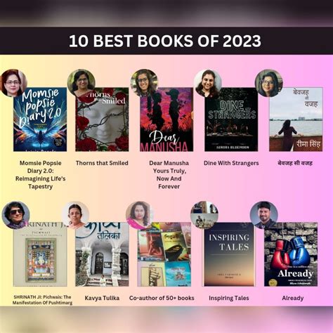 The Authors Of The 10 Best Books Of 2023. - INKZOID FOUNDATION - Medium