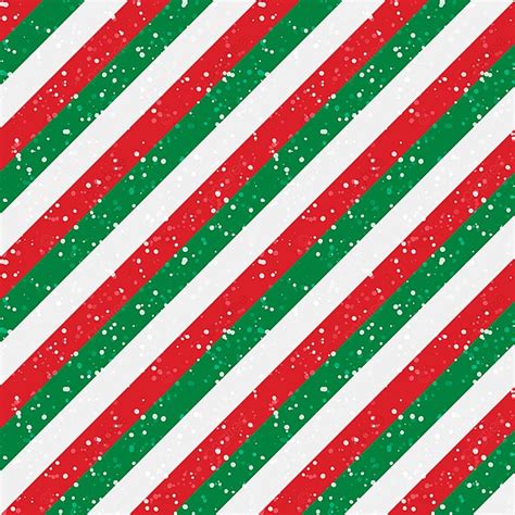 Christmas Diagonal Striped Red And Green Lines With Snow Texture ...