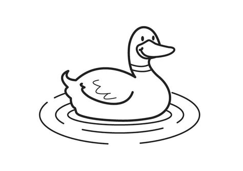 Duck Coloring Pages