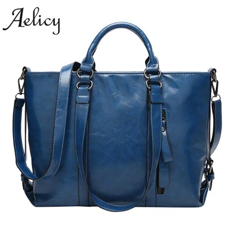 Aelicy luxury high quality fashion women leather handbag vintage woman designer bags new design ...