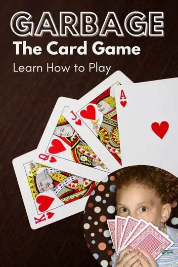 Printable Garbage Card Game Rules : Garbage A Perfect Pre School Card Game Games For Young Minds ...