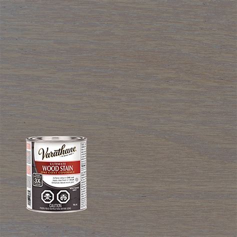 Varathane Ultimate Oil-Based Interior Wood Stain in Weathered Grey, 946 ...