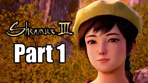 Shenmue 3 - Gameplay Walkthrough Part 1 - (No Commentary, PS4 PRO) - YouTube