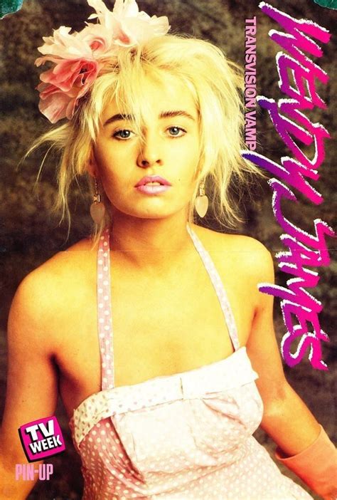 Wendy James (Transvision Vamp) | Wendy james, Transvision vamp, I want ...