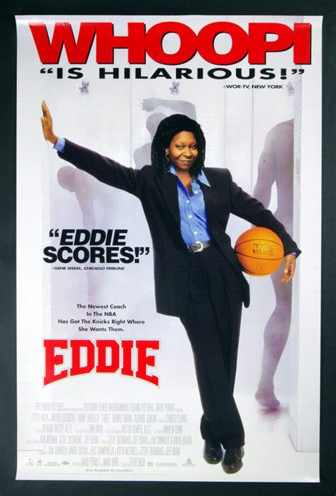 Eddie 1996 Whoopi Goldberg Movie Home Video Promo PosterRock Vintage ...