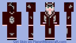 Halloween cow costume Minecraft Skin