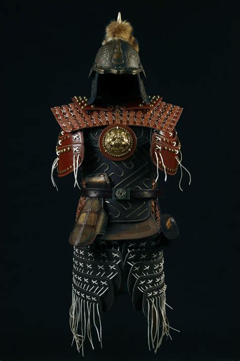 Mongolian Warrior's Armor with Sword - Mongulai.com