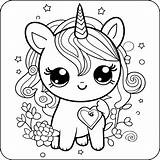 Unicorn Coloring Book Pages For Kids  Made By Teachers sketch template