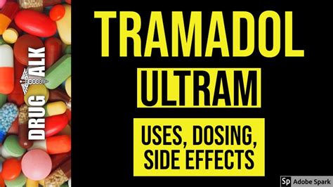 Tramadol (Ultram) - Uses, Dosing, Side Effects - YouTube