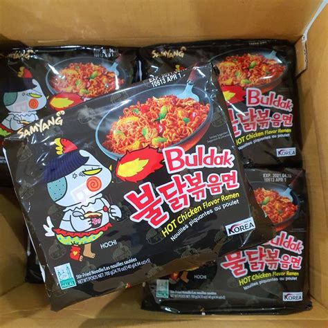 SAMYANG BULDAK HOT CHICKEN FLAVOR RAMEN 140GX5PKS - Orderezy.com.au