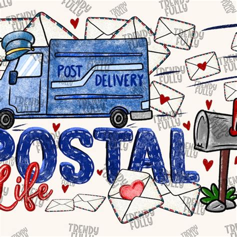 Postal Worker Svg - Etsy