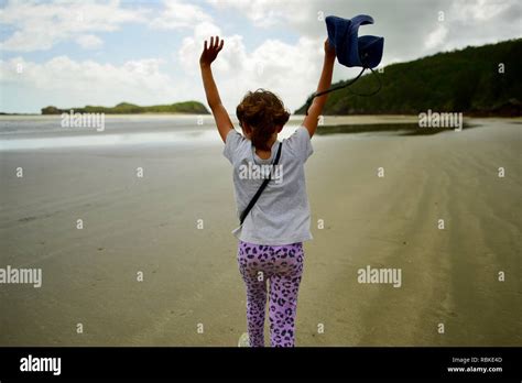 Freedom, Hiking through Cape Hillsborough National Park, Queensland, Australia Stock Photo - Alamy