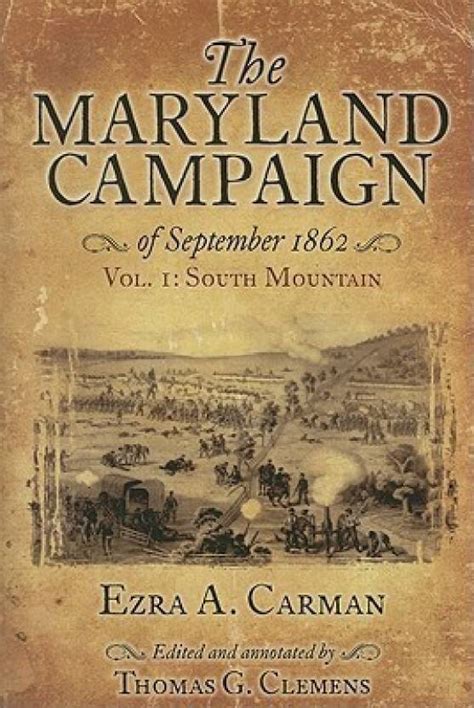 The Maryland Campaign of September 1862: Buy The Maryland Campaign of September 1862 by Carman ...