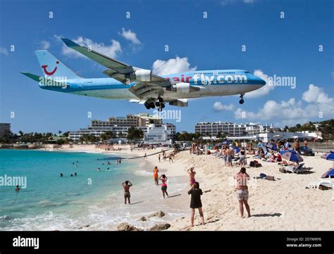 Princess Juliana International Airport is the main airport on the Caribbean island of Saint ...