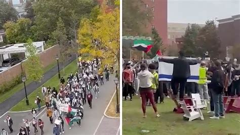 Harvard students stage march, ‘die-in’ blaming Israel for hospital ...