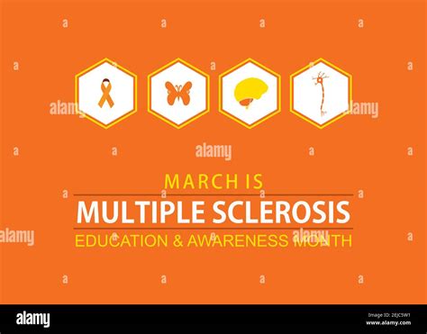 Multiple sclerosis awareness ribbon Stock Vector Images - Alamy