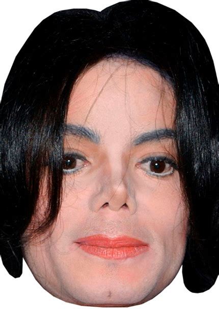 Michael Jackson celebrity Party Face Fancy Dress - Celebrity-Facemasks.com