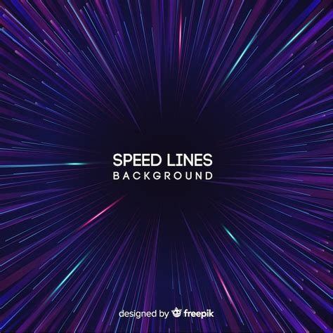 Free Vector | Speed lines background