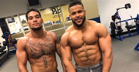 James Conner shows off recent progress with Aaron Donald