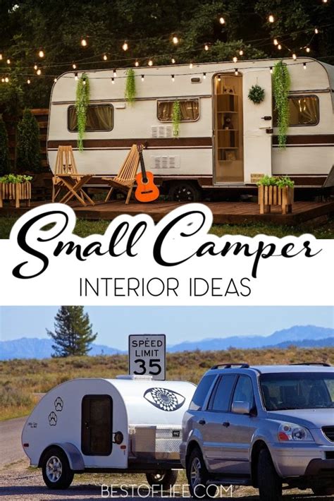 Small Camper Interior Ideas for Travelers - The Best of Life